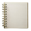 © Mickey - Open spiral notebook with lined paper - A top-down view of an open spiral notebook with lined pages, suggesting organization and planning