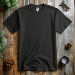 Photo of a tshirt with space for the design