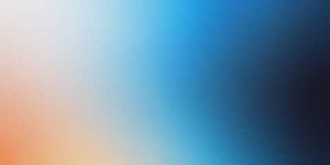 Wall Mural - Stylish Gradient Background with Shades of Blue and Orange