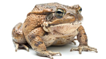 Frug full body clearly photo on white background , 