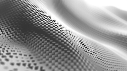 Poster - grey white abstract background halftone dot style business background concept, smooth gradient with halftone dots creating a textured effect