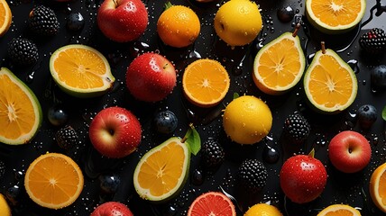 
Fruit background.