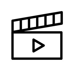 Wall Mural - video player icon