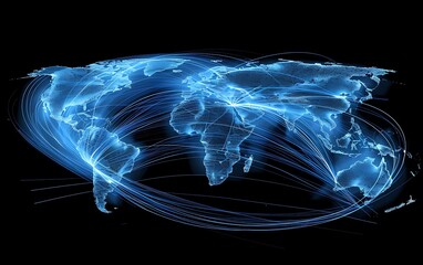 Poster - Graphical images of the world and network communications