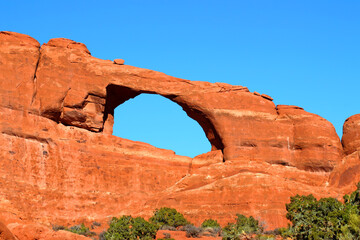 Wall Mural - Skyline Arch at Arches National Park in Utah