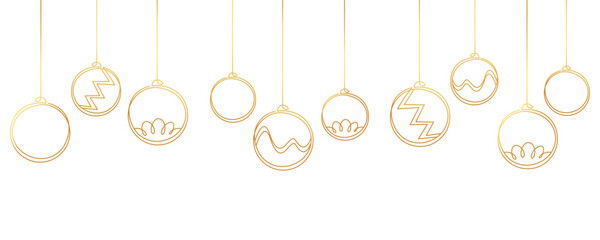 christmas decorations with ball. element vector eps 10