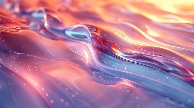 an abstract background with harmonious colors and a receded glass effect, 3D render --s 750** - Image #1 @BAN ME?