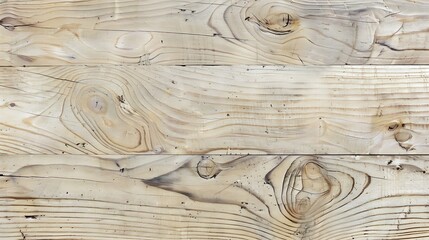 Poster - Light wood texture background surface with old natural pattern : Generative AI