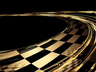 Aufkleber - racing tracks background