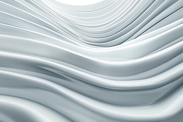 Poster - abstract background with waves