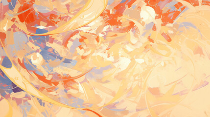 Poster - Abstract Colorful Paint Splashes for Art Background