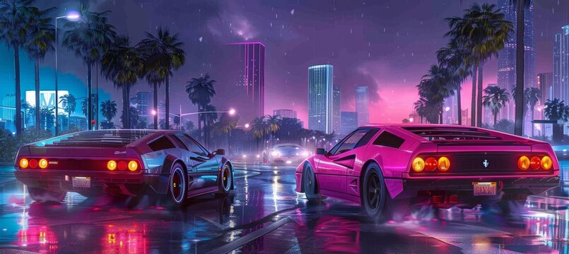 Next gen street racing game  earn crypto tokens, join project with innovative ui design