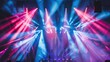 © Emin - Blurred concert lighting and Laser light stage at entertainment event