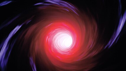 Wall Mural - Travel Through The Wormhole Tunnel - Animation
