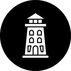 Sticker - Vector Design Lighthouse Icon Style