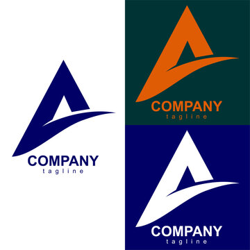 Letter Logo A for business company office 