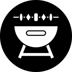 Poster - Vector Design Barbecue Icon Style