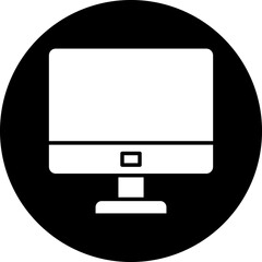 Poster - Vector Design Monitor Icon Style