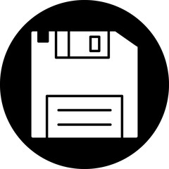 Poster - Vector Design Floppy Disk Icon Style