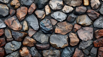 background with fine grained stony shores texture