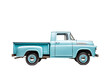 © Ivan - a blue truck with black tires