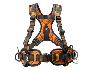 a harness with straps and buckles