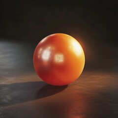 Wall Mural - red pearl,orange inside, 3d rendering,UE4,photorealistic, 