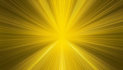 Poster - Yellow abstract background with speed moving style in concept art.