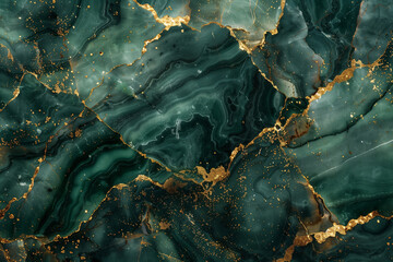 Wall Mural - green colored marble surface texture background