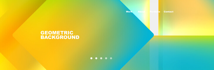 Triangle minimal web site page background design. Vector Illustration For Wallpaper, Banner, Background, Card, Book Illustration, landing page