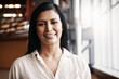 © Tamani/peopleimages.com - Smile, pride and portrait of business woman in office with confidence for creative career. Happy, excited and professional female designer with positive attitude for startup company in Colombia.