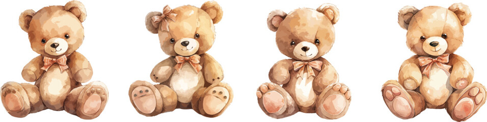 Wall Mural - teddy bear clipart vector for graphic resources