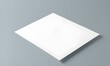 © Natalia - Simple and clean white paper floating on a neutral backdrop. AI illustration.
