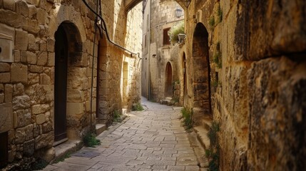 Poster - Ancient places captivate the imagination, sparking curiosity about the people who once walked their streets and inhabited their buildings.