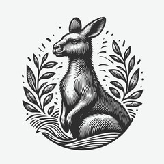 Wall Mural - kangaroo