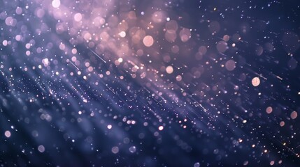 Wall Mural - a meteor shower creates bursts of radiance against the backdrop of a velvety sky.