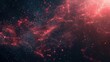 © Jelena - futuristic web banner modern dark space background with red geometric pattern