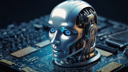Poster - AI chat bot development.