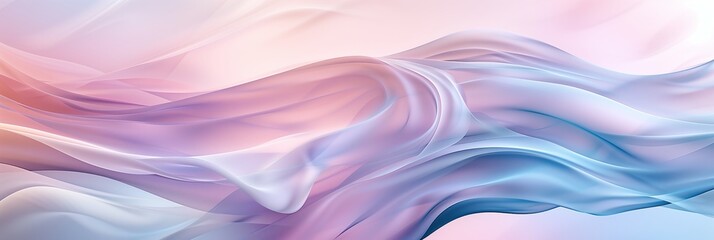 abstract background with soft pastel colors and wavy shapes.