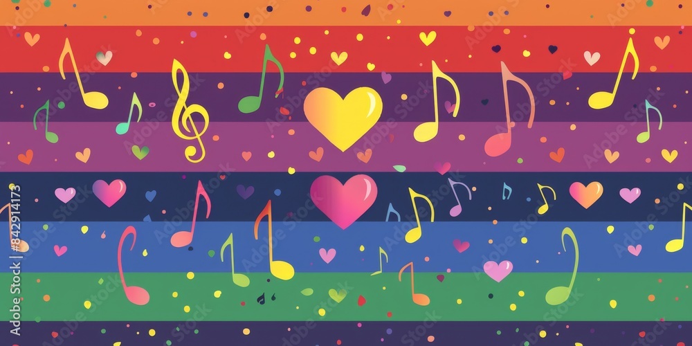 Pride month lgbt gay flag rainbow background lgbtq day poster. Love ...
