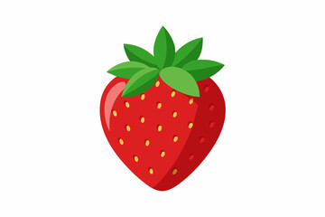 Poster - strawberry fruit vector illustration