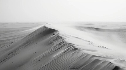 Wall Mural - you can almost feel the vibrations of the sand dunes beneath your feet as they emit their eerie yet 