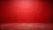 © mamo studios - Bright red wall with bold red paint texture