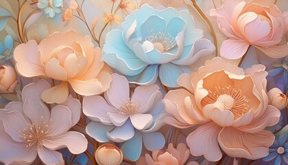 fondo de pantalla de flores de colores 6