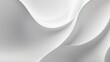 © sanstudio - minimal abstract white background with smooth curve, flowing satin waves for backdrop design for product or text over backdrop design. Abstract White Background