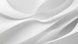 © sanstudio - minimal abstract white background with smooth curve, flowing satin waves for backdrop design for product or text over backdrop design. Abstract White Background