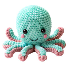 Cute plush toy made from crochet