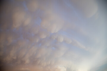 Canvas Print - Mammatus Clouds