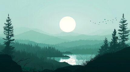  landscape illustration
