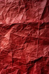 Aufkleber - Close-up shot of a piece of red paper with intricate details
